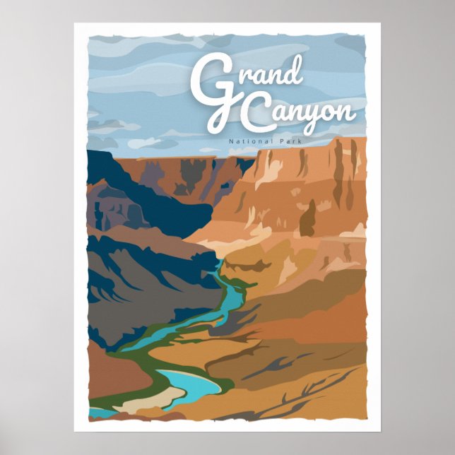 Poster du Grand Canyon, 18x24" (Devant)