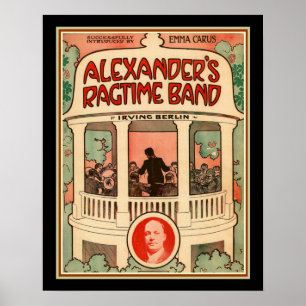 Poster du groupe Alexander's Ragtime