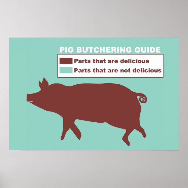 Poster du guide de cochon (Devant)