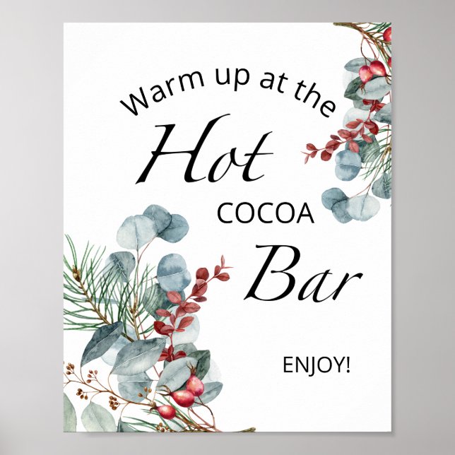 Poster du Hot Cocoa Bar (Devant)