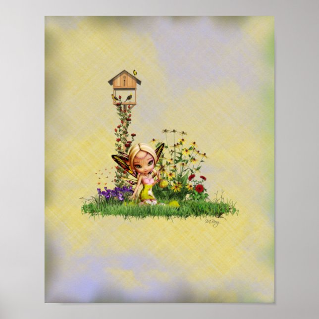 Poster du jardin de fées (Devant)