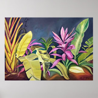 Poster du jardin tropical