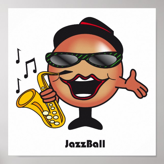 Poster du Jazz Ball (Devant)