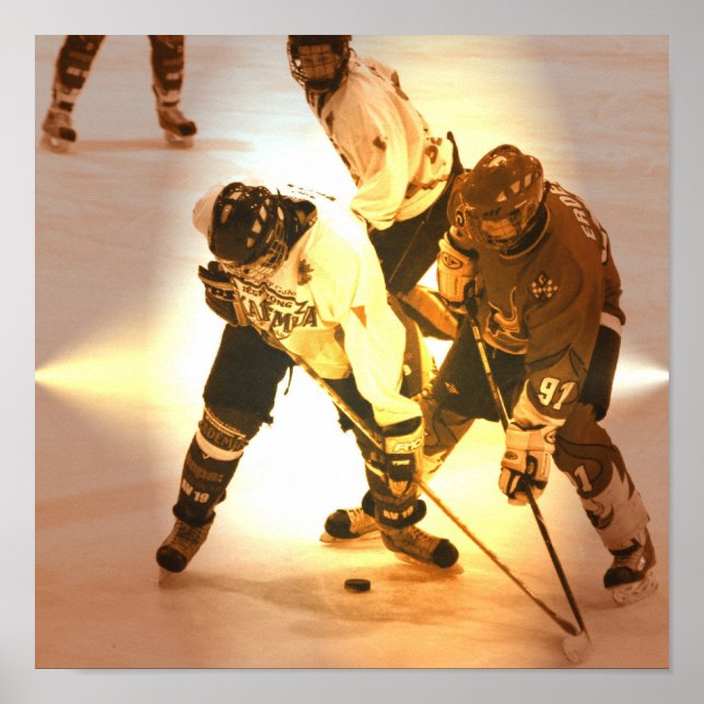 Poster du jeu de hockey (Devant)