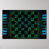 Poster du jeu d'échecs I