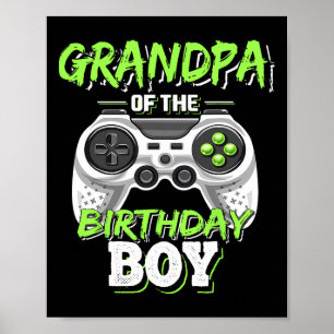 Poster Du Jeu Vidéo Correspondant Garçon Anniversaire Ann