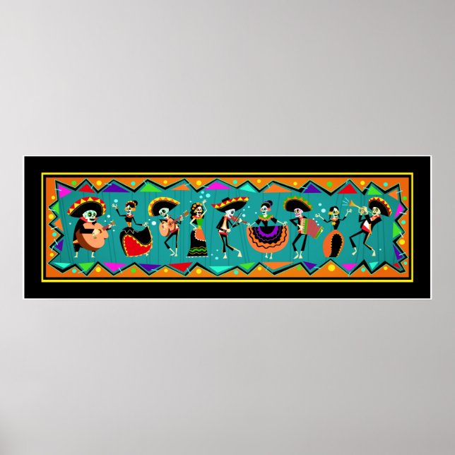 Poster du Jour des Morts - Dia de los Muertos (Devant)