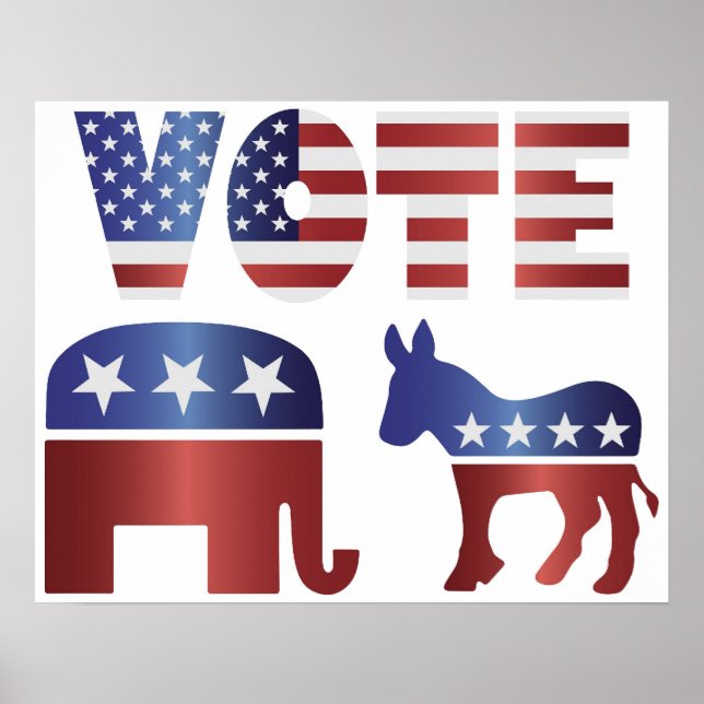 Poster du jour du vote (Devant)