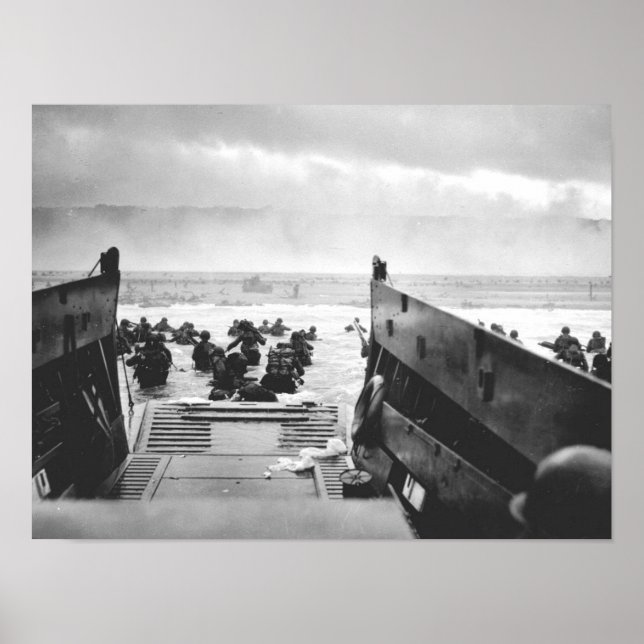 Poster du jour J - Omaha Beach (Devant)