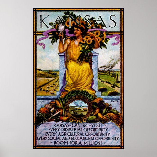 Poster du Kansas 1911 (Devant)