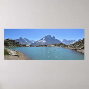 Poster du Lac Blanc Alpes Françaises