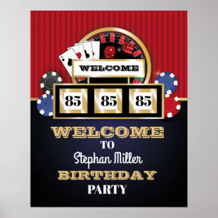 Poster du Las Vegas Casino Nuit Anniversaire