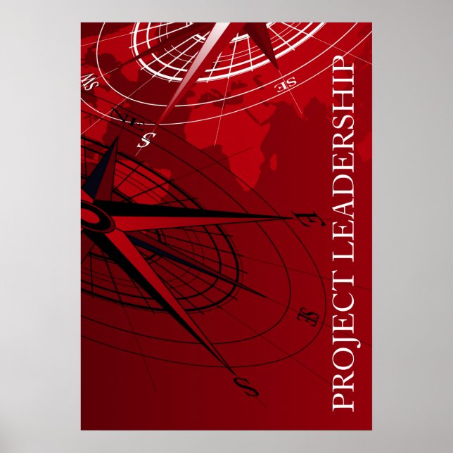 Poster du leadership du projet (Devant)