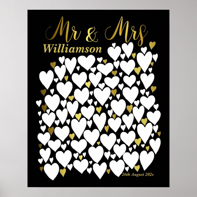 Poster du livre d'invité Mariage alternatif (Devant)
