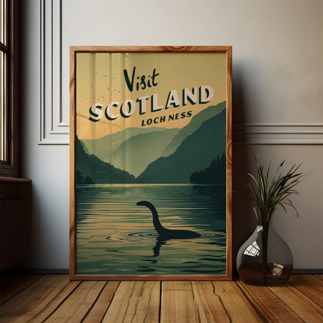 Poster du Loch Ness (Créateur téléchargé)
