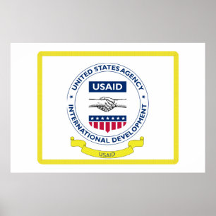 Poster du logo de l'USAID