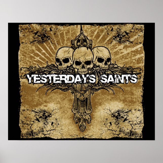 Poster du logo des Saints d'hier (Devant)
