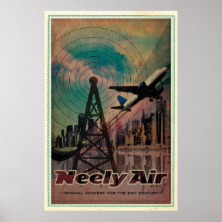 Poster du logo Neely Air, GRAND