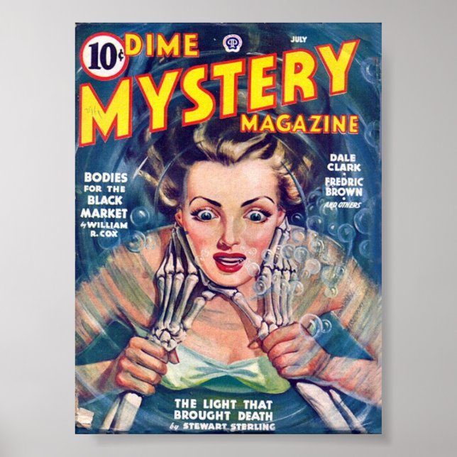 Poster du magazine Mystery (Devant)