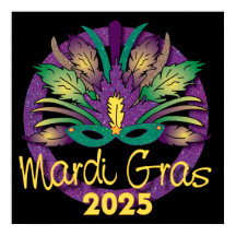 Poster du Masque Mardi Gras - 2025