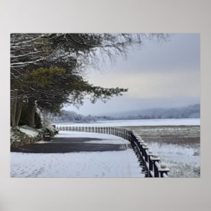 Poster du matin de neige