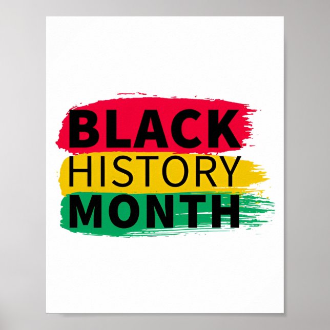 Poster du mois de l'histoire noire Bhm (Devant)