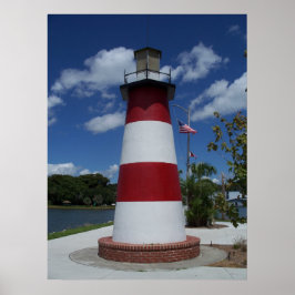 Poster du Mont Dora Florida Lighthouse Lake Marker