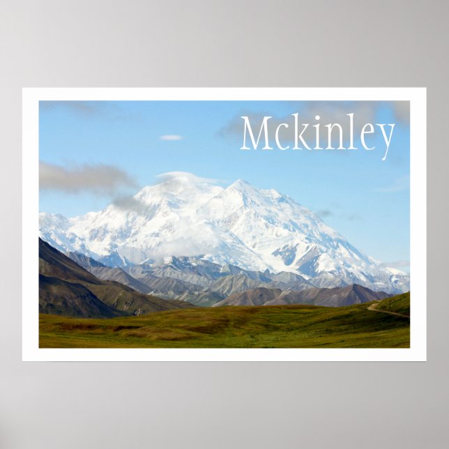Poster du mont McKinley (Devant)