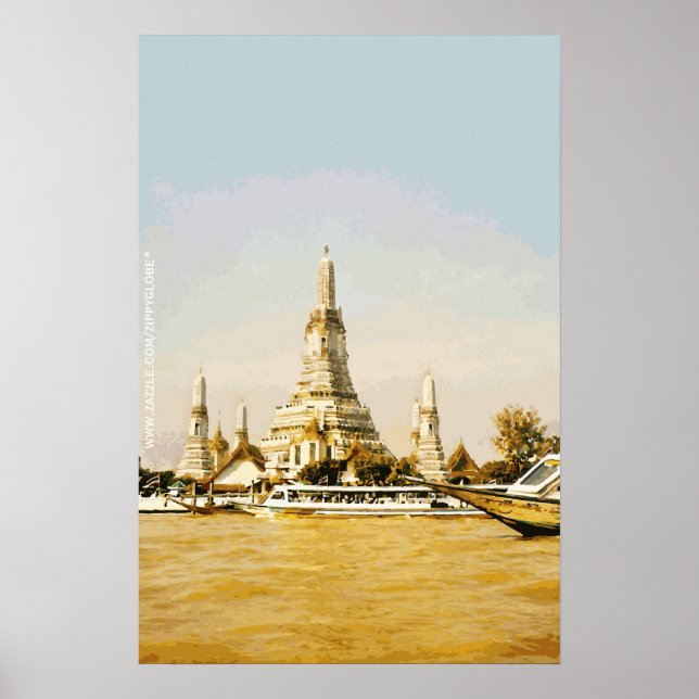 Poster du mur de Bangkok (Devant)