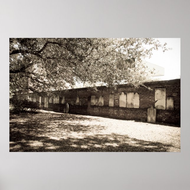 Poster du mur du cimetière du parc colonial (âge) (Devant)