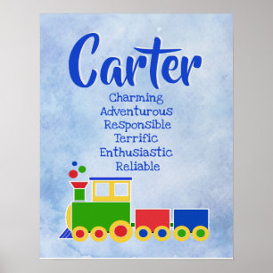 Poster du nom Carter