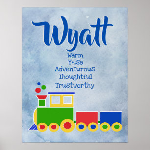 Poster du nom Wyatt