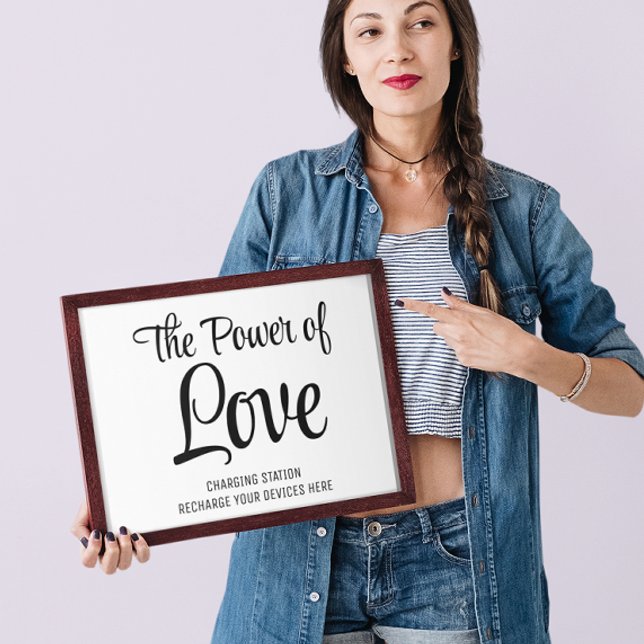 Poster du panneau Mariage de la station de chargem (Créateur téléchargé)