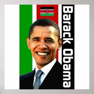 Poster du patrimoine kenyan d'Obama