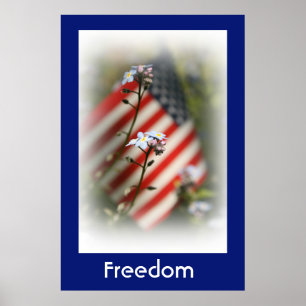 Poster du Pays du drapeau de la liberté