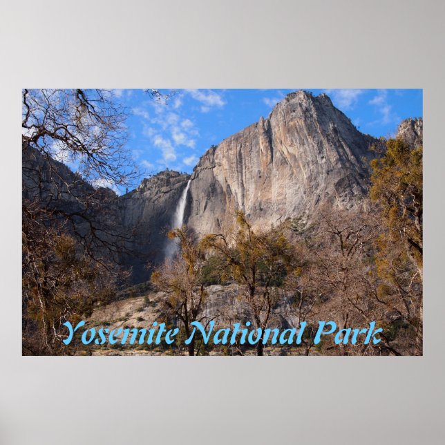 Poster du paysage du parc national Yosemite (Devant)