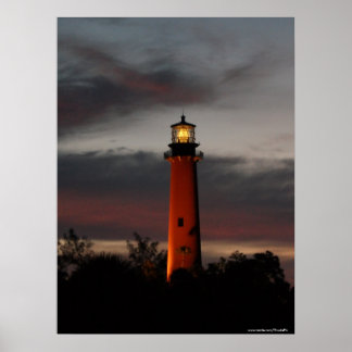 Poster du phare de Jupiter