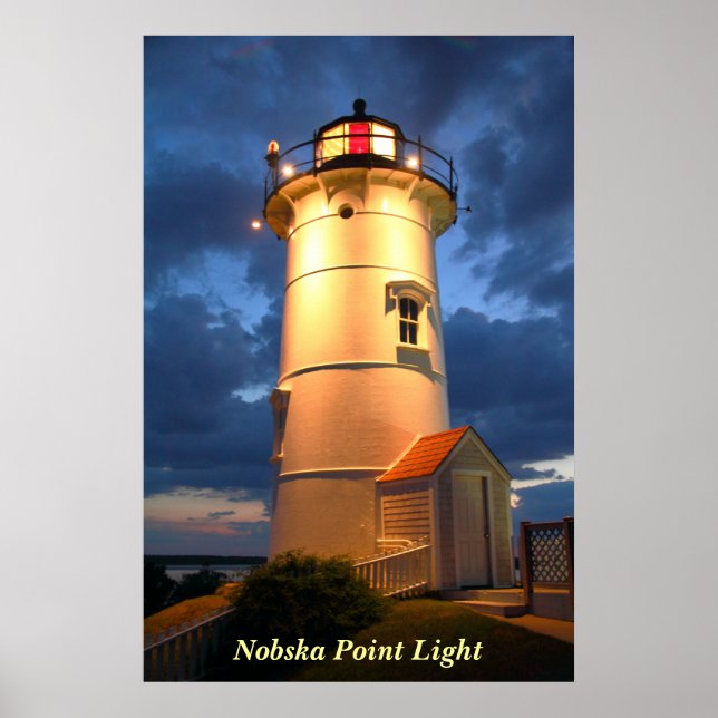 Poster du phare de Nobska Point (Devant)