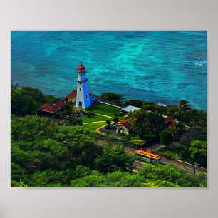 Poster du phare Diamond Head #1
