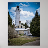 Poster du phare du comté de Door