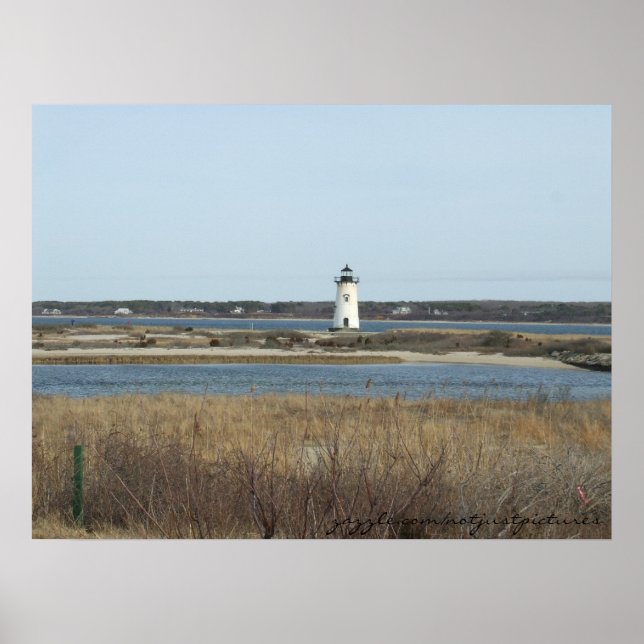 Poster du phare du Massachusetts (Devant)