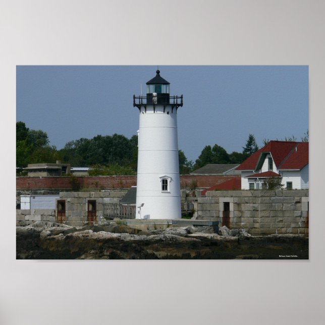 Poster du phare du New Hampshire (Devant)