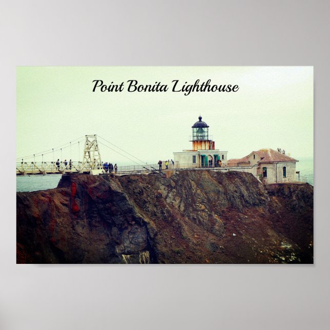 Poster du phare Point Bonita #1-3 (Devant)