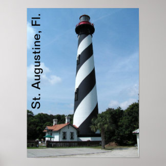 Poster du phare St Augustine