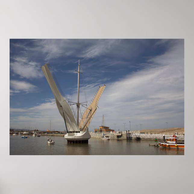 Poster du pont Pont y Ddraig. (Devant)