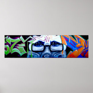 Poster du portrait Graffiti