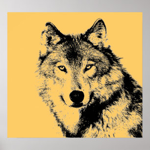 Poster du portrait Wolf