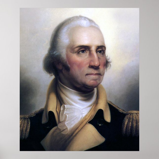 Poster du Président George Washington (Devant)