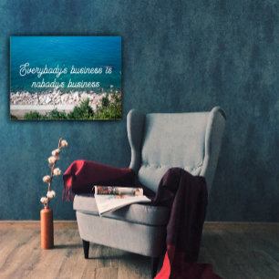 Poster du proverbe commercial de tout le monde