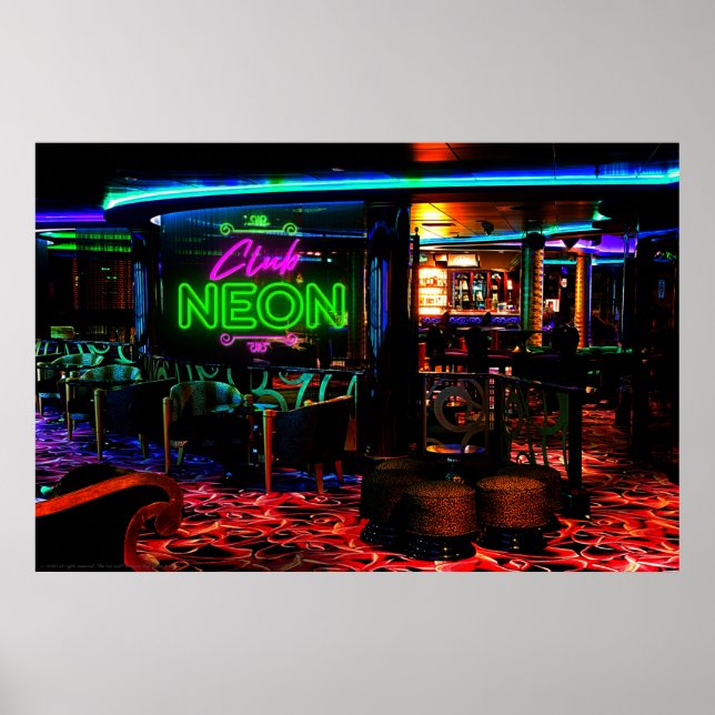 Poster du Rad Mall "Club NEON" (Devant)